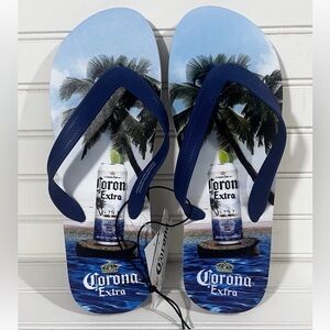 Corona Men Flip Flop Sz 11 Lightweight Relaxed Fit Slip On Beach Vacation NWT